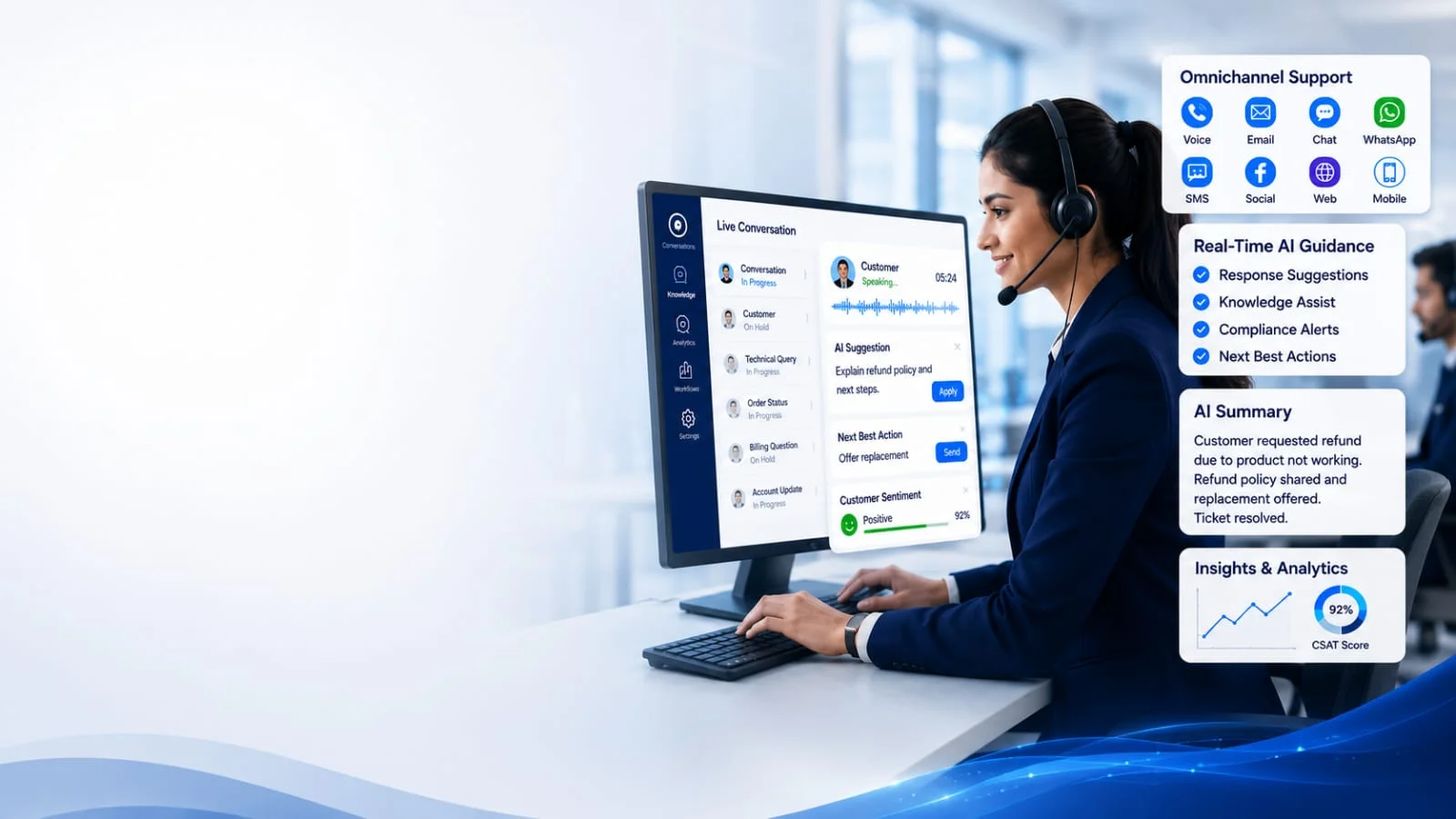 CloudSynq Agent Assist - AI-Powered Agent Assistance Platform